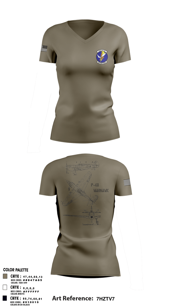 Women's Short Sleeve Vneck Shirt, Detachment 355, Air Force, Teamtime, Team time, sublimation, custom sports apparel, team uniforms, spirit wear, spiritwear, sports uniforms, custom shirts, team store, custom team store, fundraiser sports, apparel fundraiser