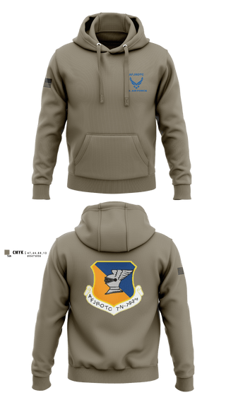 Hoodie, WBHS AFJROTC, Air Force, Teamtime, Team time, sublimation, custom sports apparel, team uniforms, spirit wear, spiritwear, sports uniforms, custom shirts, team store, custom team store, fundraiser sports, apparel fundraiser