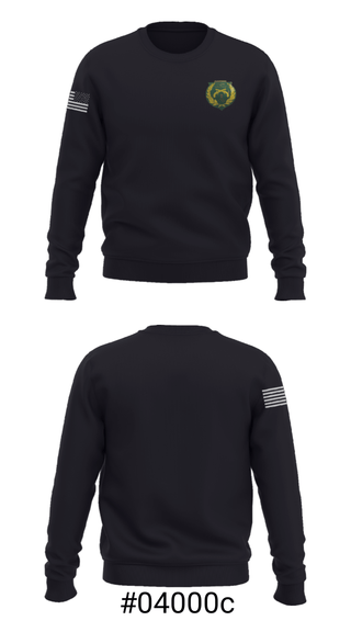 Crew Neck Sweatshirt, , Army, Teamtime, Team time, sublimation, custom sports apparel, team uniforms, spirit wear, spiritwear, sports uniforms, custom shirts, team store, custom team store, fundraiser sports, apparel fundraiser