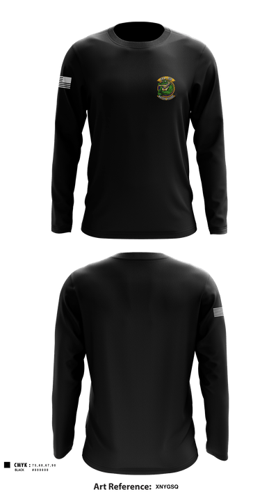 EPA-CID Baton Rouge 49649742 Long Sleeve Performance Shirt - 1