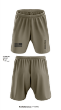 Company D (MI) 227 BEB, HIARNG 54401127 Athletic Shorts With Pockets - 10 (1)