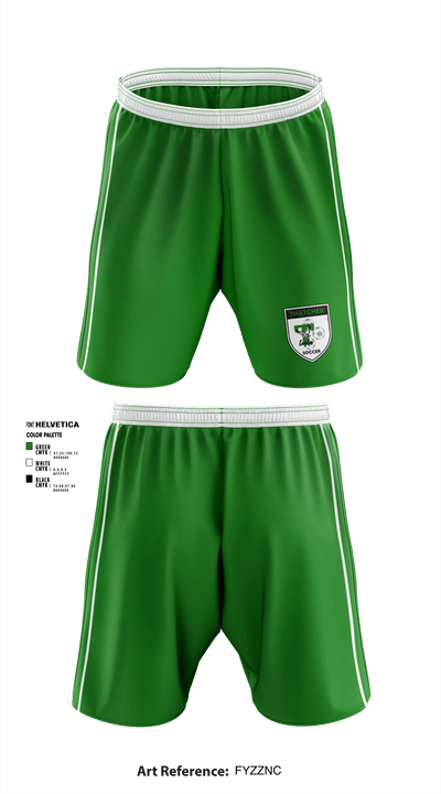 Thatcher High School Soccer 81809705 Athletic Shorts With Pockets - 1