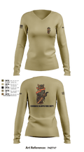 CBFD tac medics 89329509 Women's Long Sleeve V-neck Shirt - 4