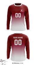 Perspectives IIT Math & Science Academy High School Volleyball 92346681 Long Sleeve Performance Shirt - 1