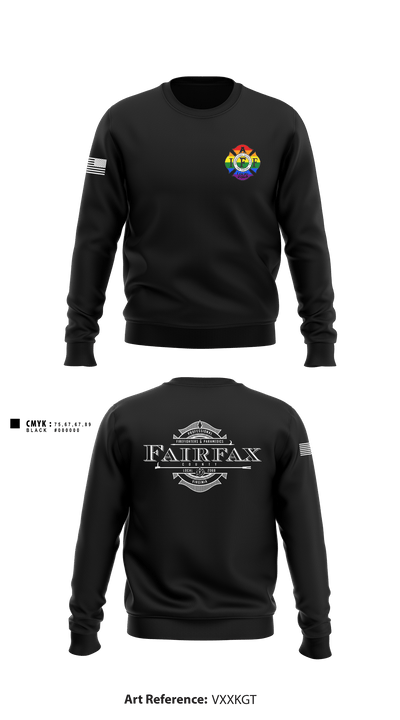 IAFF L2068 32547893 Crew Neck Sweatshirt - 2