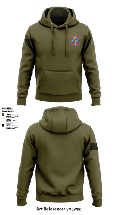 1st Battalion 4th Marines 72684800 Hoodie - 1