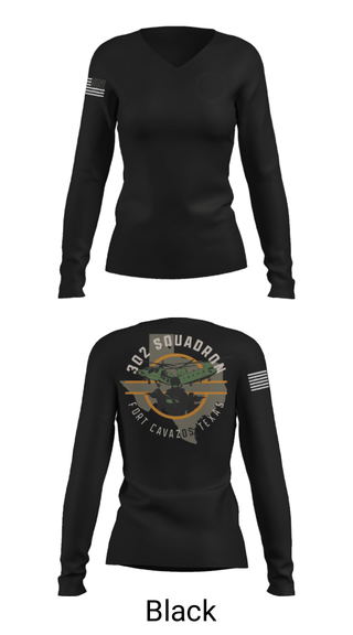 Women's Long Sleeve Vneck Shirt, , Army, Teamtime, Team time, sublimation, custom sports apparel, team uniforms, spirit wear, spiritwear, sports uniforms, custom shirts, team store, custom team store, fundraiser sports, apparel fundraiser