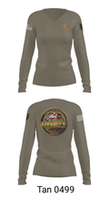 D 551 78259560 Women's Long Sleeve V-neck Shirt - 41
