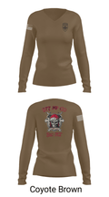 3/977 MP CO PL 28887124 Women's Long Sleeve V-neck Shirt - 37