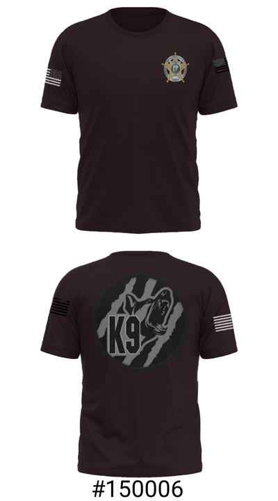 Wayne County K9 Team 22596021 Short Sleeve Performance Shirt - 6