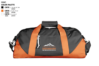 Duffle Bag, North GA Gutters And Roofing, , Teamtime, Team time, sublimation, custom sports apparel, team uniforms, spirit wear, spiritwear, sports uniforms, custom shirts, team store, custom team store, fundraiser sports, apparel fundraiser