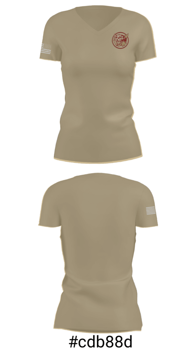 Carver Middle School Basketball 97462444 Women's Short Sleeve V-neck Shirt - 21
