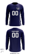 North Valley Youth Sports Football 94944381 Long Sleeve Performance Shirt - 2