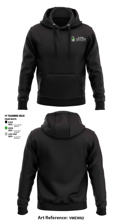 St Pauls Evangelical Lutheran School 11687523 Hoodie - 1