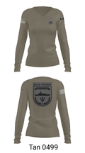 BCGS TRIDENT 3686693 Women's Long Sleeve V-neck Shirt - 47