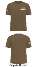 USS Montana 25481522 Short Sleeve Performance Shirt - 32