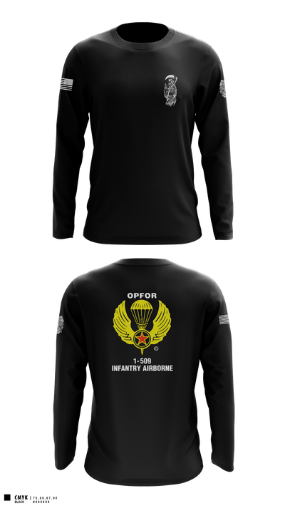 B CO 1-509 IN 52115075 Long Sleeve Performance Shirt - 1
