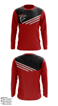 Douglas County West Community School Cross Country 47472409 Long Sleeve Performance Shirt - 1