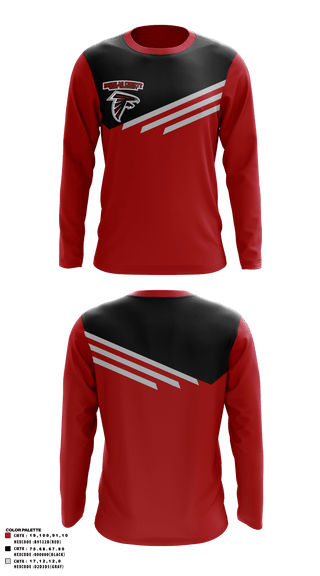 Long Sleeve Performance Shirt, Douglas County West Community School Cross Country, Cross Country, Teamtime, Team time, sublimation, custom sports apparel, team uniforms, spirit wear, spiritwear, sports uniforms, custom shirts, team store, custom team store, fundraiser sports, apparel fundraiser
