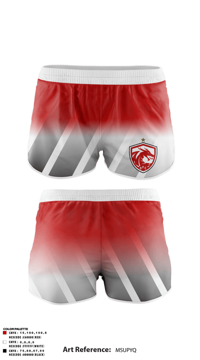 Dragones FC 94035899 Track Shorts - 1
