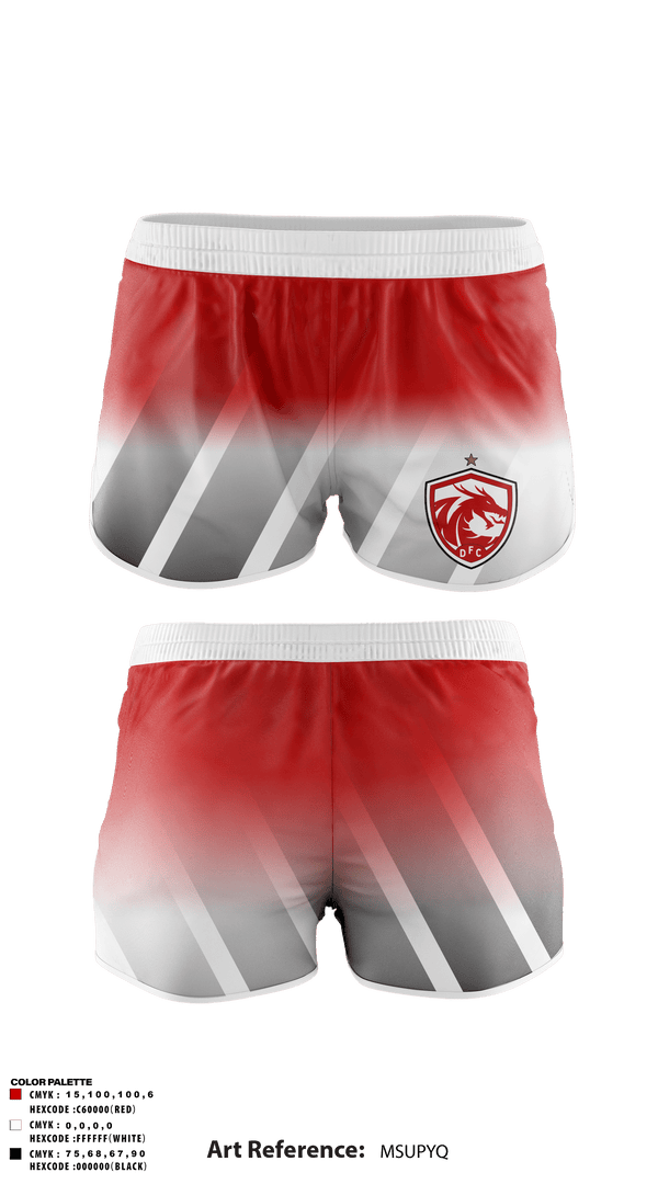 Track Shorts, Dragones FC, Men's Soccer, Teamtime, Team time, sublimation, custom sports apparel, team uniforms, spirit wear, spiritwear, sports uniforms, custom shirts, team store, custom team store, fundraiser sports, apparel fundraiser