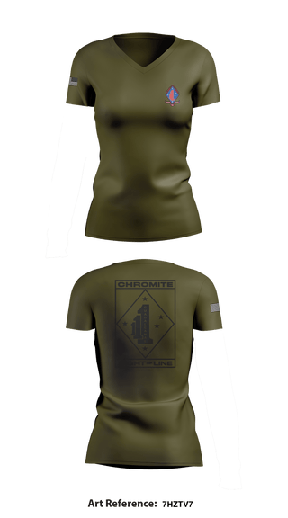 Women's Long Sleeve Vneck Shirt, , Marines, Teamtime, Team time, sublimation, custom sports apparel, team uniforms, spirit wear, spiritwear, sports uniforms, custom shirts, team store, custom team store, fundraiser sports, apparel fundraiser