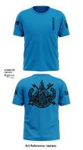 Company D (MI) 227 BEB, HIARNG 54401127 Short Sleeve Performance Shirt - 7