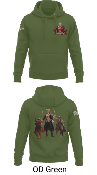 6th BEB Elk Forward  Support Company 17164006 Hoodie - 48