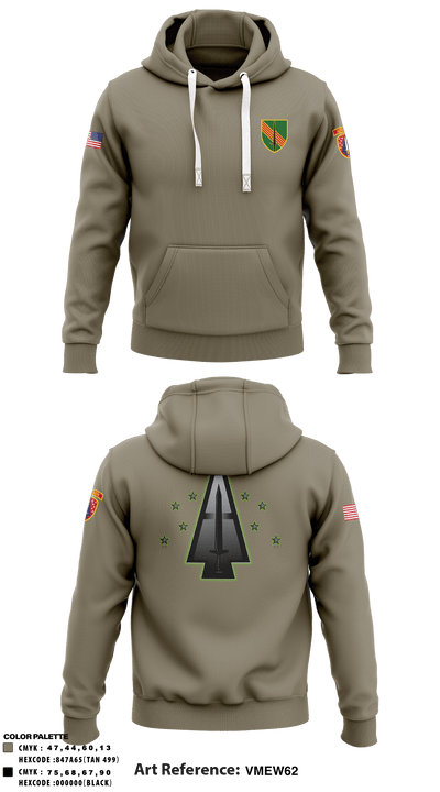 A Co, 1st BN, 4SFAB 88998967 Hoodie - 58