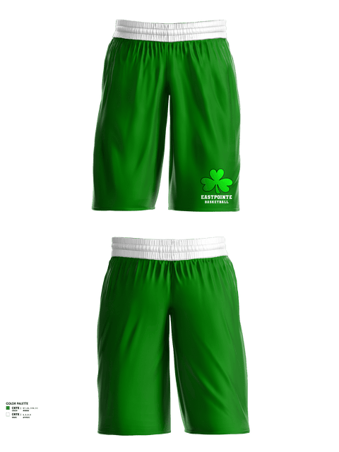 Womens Basketball Shorts, Eastpointe High School Basketball, Women's Basketball, Teamtime, Team time, sublimation, custom sports apparel, team uniforms, spirit wear, spiritwear, sports uniforms, custom shirts, team store, custom team store, fundraiser sports, apparel fundraiser