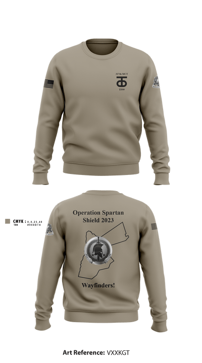 327th MCT 96493981 Crew Neck Sweatshirt - 10