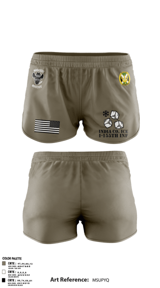 Ranger Panties, , Army, Teamtime, Team time, sublimation, custom sports apparel, team uniforms, spirit wear, spiritwear, sports uniforms, custom shirts, team store, custom team store, fundraiser sports, apparel fundraiser