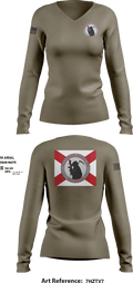 Reapers Rejects 83617114 Women's Long Sleeve V-neck Shirt - 3