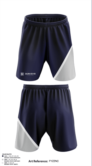 Athletic Shorts With Pockets, Galena Middle School, Spirit Store, Teamtime, Team time, sublimation, custom sports apparel, team uniforms, spirit wear, spiritwear, sports uniforms, custom shirts, team store, custom team store, fundraiser sports, apparel fundraiser