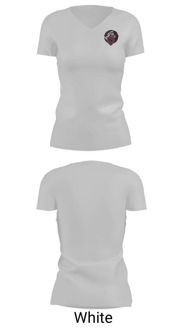 Women's Short Sleeve Vneck Shirt, Walled Lake Northern High School Basketball, Women's Basketball, Teamtime, Team time, sublimation, custom sports apparel, team uniforms, spirit wear, spiritwear, sports uniforms, custom shirts, team store, custom team store, fundraiser sports, apparel fundraiser