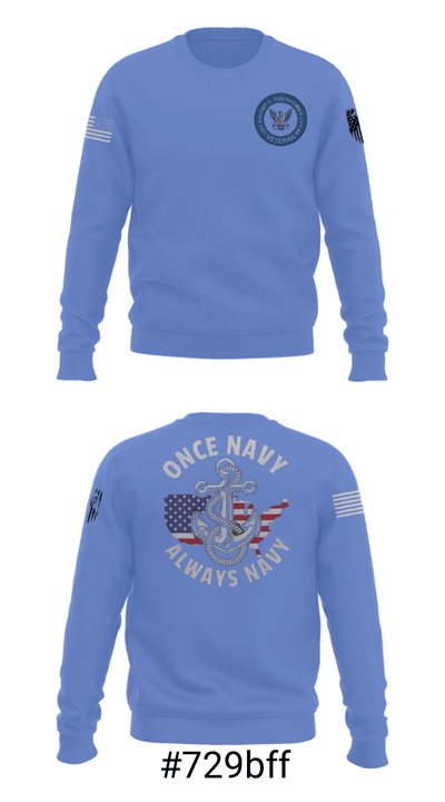 Uss Eisenhower 48990144 Crew Neck Sweatshirt - 7