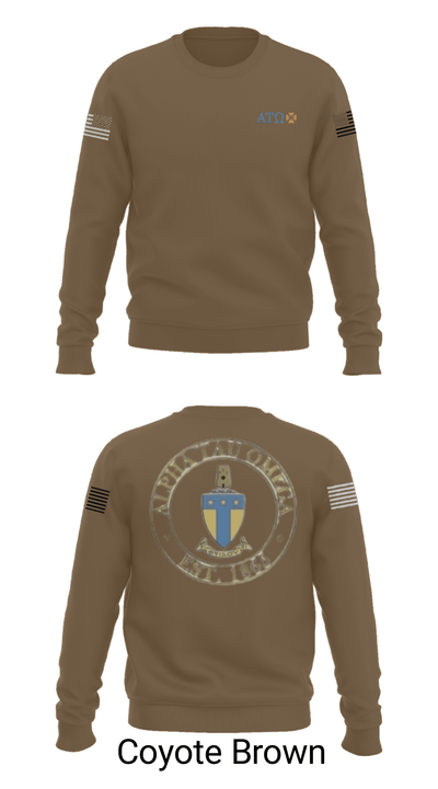 Alpha tau omega 13978361 Crew Neck Sweatshirt - 10