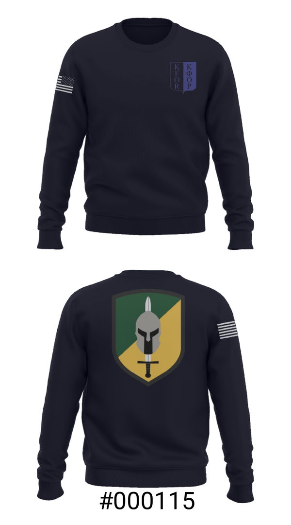 Crew Neck Sweatshirt, , Army, Teamtime, Team time, sublimation, custom sports apparel, team uniforms, spirit wear, spiritwear, sports uniforms, custom shirts, team store, custom team store, fundraiser sports, apparel fundraiser