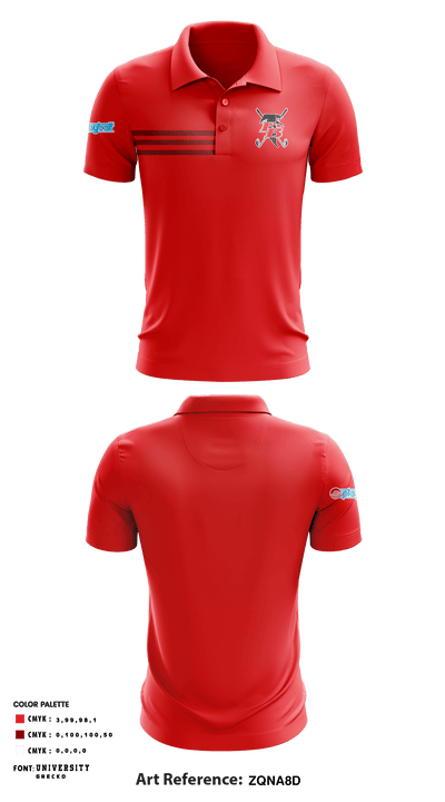 Flowery Branch Golf 78057544 Short Sleeve Performance Polo - 6