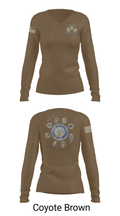 Trident Training Facility Kings Bay 40066174 Women's Long Sleeve V-neck Shirt - 38