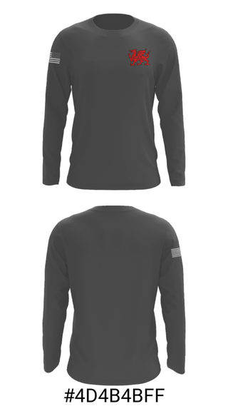 Long Sleeve Performance Shirt, Derby Middle School Band, Spirit Store, Teamtime, Team time, sublimation, custom sports apparel, team uniforms, spirit wear, spiritwear, sports uniforms, custom shirts, team store, custom team store, fundraiser sports, apparel fundraiser