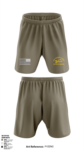 Athletic Shorts With Pockets, US Command Third Fleet, Navy, Teamtime, Team time, sublimation, custom sports apparel, team uniforms, spirit wear, spiritwear, sports uniforms, custom shirts, team store, custom team store, fundraiser sports, apparel fundraiser