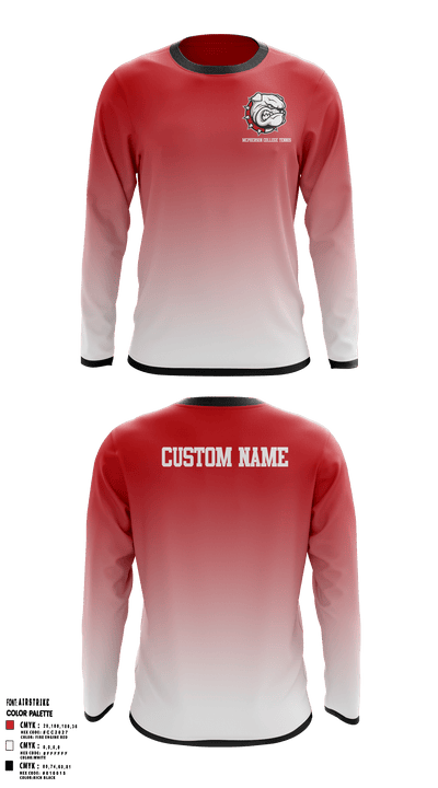 Mcpherson College 33503570 Long Sleeve Performance Shirt - 6