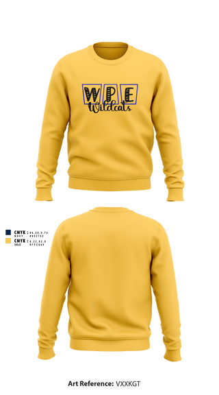 Crew Neck Sweatshirt, Waldo Pafford Elementary, Spirit Store, Teamtime, Team time, sublimation, custom sports apparel, team uniforms, spirit wear, spiritwear, sports uniforms, custom shirts, team store, custom team store, fundraiser sports, apparel fundraiser