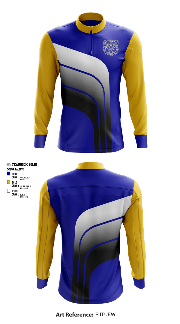 Quarter Zip Jacket, Ava Elementary School, Spirit Store, Teamtime, Team time, sublimation, custom sports apparel, team uniforms, spirit wear, spiritwear, sports uniforms, custom shirts, team store, custom team store, fundraiser sports, apparel fundraiser