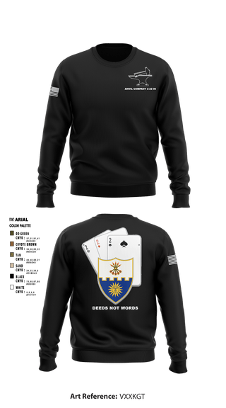 Crew Neck Sweatshirt, , Army, Teamtime, Team time, sublimation, custom sports apparel, team uniforms, spirit wear, spiritwear, sports uniforms, custom shirts, team store, custom team store, fundraiser sports, apparel fundraiser