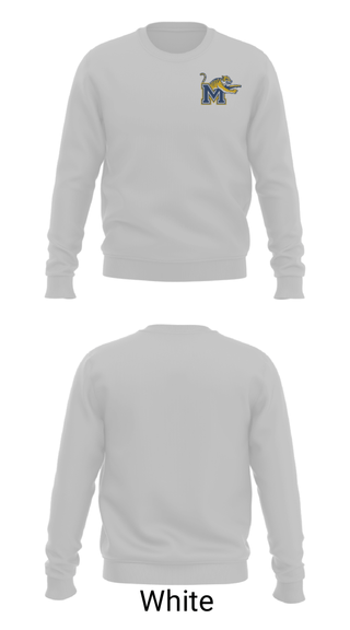 Crew Neck Sweatshirt, Martin County High School Women's Basketball, Women's Basketball, Teamtime, Team time, sublimation, custom sports apparel, team uniforms, spirit wear, spiritwear, sports uniforms, custom shirts, team store, custom team store, fundraiser sports, apparel fundraiser