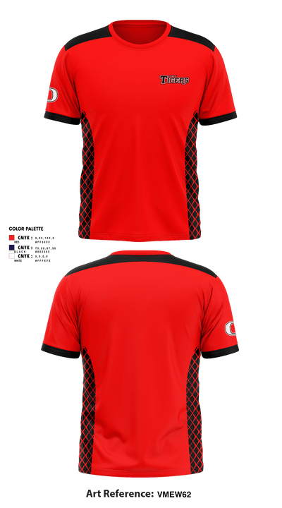 Omaha Tigers Baseball 41060978 Short Sleeve Performance Shirt - 1