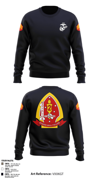 Crew Neck Sweatshirt, , Marines, Teamtime, Team time, sublimation, custom sports apparel, team uniforms, spirit wear, spiritwear, sports uniforms, custom shirts, team store, custom team store, fundraiser sports, apparel fundraiser