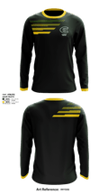 Evergreen High School Wrestling 14031205 Long Sleeve Rash Guard Shirt - 1